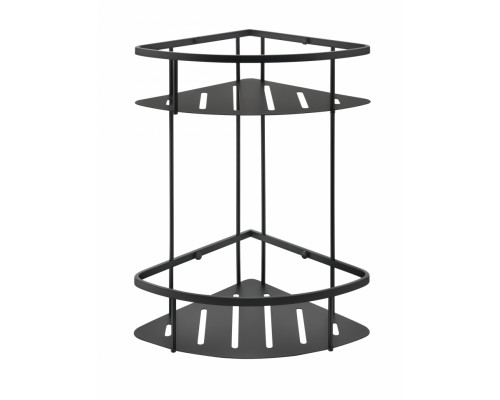 Полка корзина угловая Grocenberg AC0075BL Черный матовый