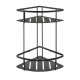 Полка корзина угловая Grocenberg AC0075BL Черный матовый