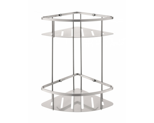 Полка корзина угловая Grocenberg AC0075NK Никель