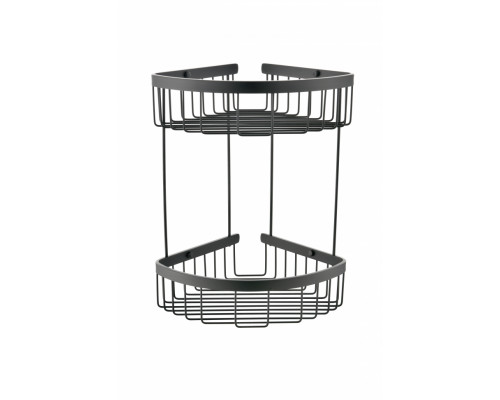 Полка корзина угловая Grocenberg AC0076BG Графит