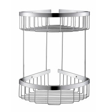 Полка корзина угловая Grocenberg AC0076CR Хром
