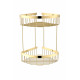 Полка корзина угловая Grocenberg AC0076GO Золото