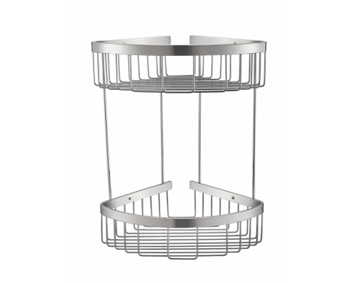 Полка корзина угловая Grocenberg AC0076NK Никель