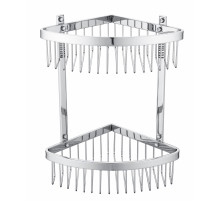 Полка корзина угловая Grocenberg AC0077CR Хром