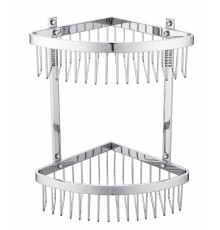 Полка корзина угловая Grocenberg AC0077CR Хром