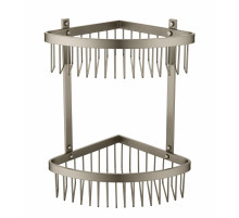 Полка корзина угловая Grocenberg AC0077NK Никель