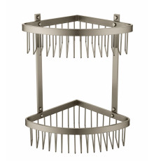 Полка корзина угловая Grocenberg AC0077NK Никель