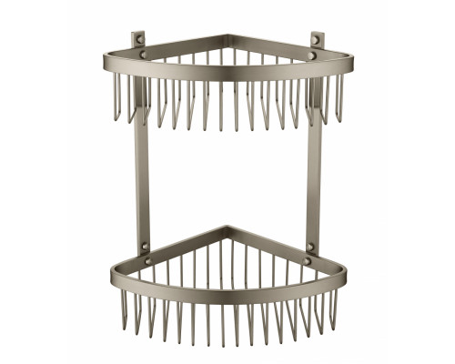 Полка корзина угловая Grocenberg AC0077NK Никель