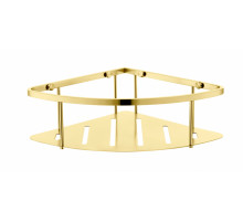 Полка корзина угловая Grocenberg AC0090GO Золото