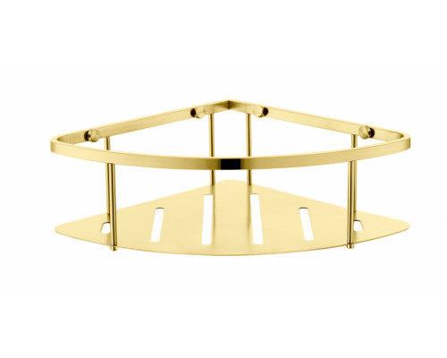 Полка корзина угловая Grocenberg AC0090GO Золото