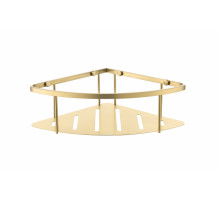 Полка корзина угловая Grocenberg AC0090MG Матовое золото