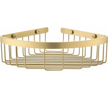 Полка корзина угловая Grocenberg AC0091MG Матовое золото