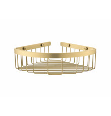 Полка корзина угловая Grocenberg AC0091MG Матовое золото