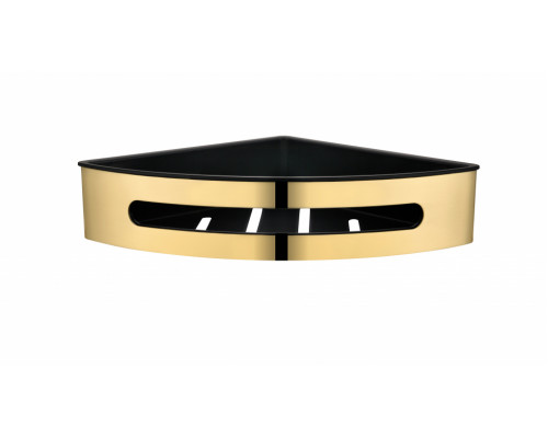 Полка корзина угловая Grocenberg AC0092GO Золото