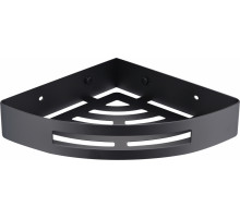 Полка корзина угловая Grocenberg AC0093BL Черный матовый