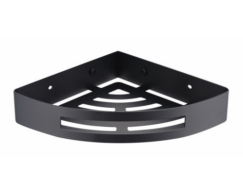 Полка корзина угловая Grocenberg AC0093BL Черный матовый