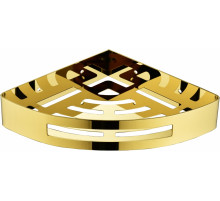 Полка корзина угловая Grocenberg AC0093GO Золото