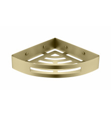 Полка корзина угловая Grocenberg AC0093MG Матовое золото