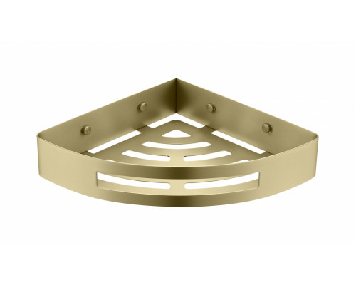 Полка корзина угловая Grocenberg AC0093MG Матовое золото