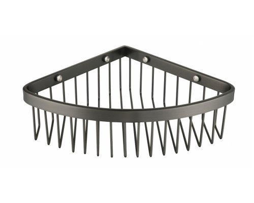 Полка корзина угловая Grocenberg AC0094BG Графит