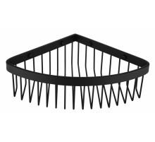 Полка корзина угловая Grocenberg AC0094BL Черный матовый