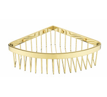 Полка корзина угловая Grocenberg AC0094GO Золото