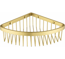 Полка корзина угловая Grocenberg AC0094MG Матовое золото