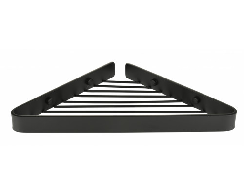 Полка корзина угловая Grocenberg AC0095BL Черный матовый