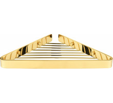 Полка корзина угловая Grocenberg AC0095GO Золото