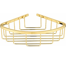 Полка корзина угловая Grocenberg AC0097GO Золото