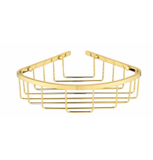 Полка корзина угловая Grocenberg AC0097GO Золото