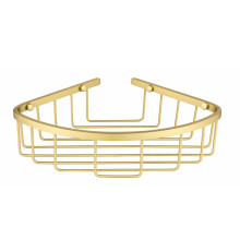 Полка корзина угловая Grocenberg AC0097MG Матовое золото