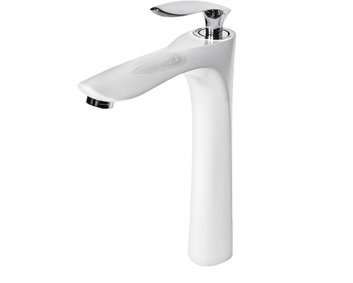 Cмеситель для раковины Grocenberg GB3001 Белый хром