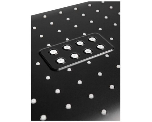 Душевая система с термостатом Grocenberg GB7005 Черный матовый