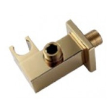 Соединение для душа с держателем Grocenberg GB188 Золото