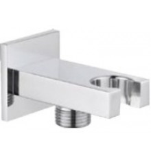 Соединение для душа с держателем Grocenberg GB103 Хром