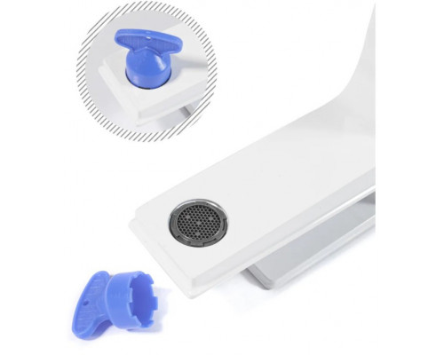 Cмеситель для раковины Grocenberg GB2088 Белый хром