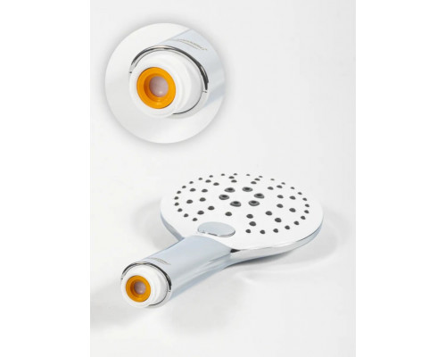 Лейка душевая (3 режима) Grocenberg GB33101 Белый хром