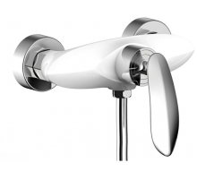 Смеситель для душа с ручным душем Groсenberg GB9001 Белый хром