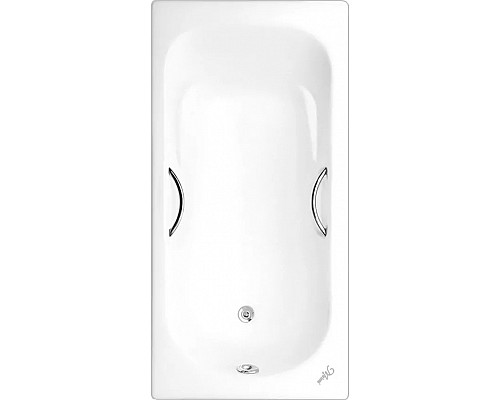 Ванна чугунная Maroni Colombo 170x80 с ручками Ванна чугунная Maroni Colombo 170x80 с ручками