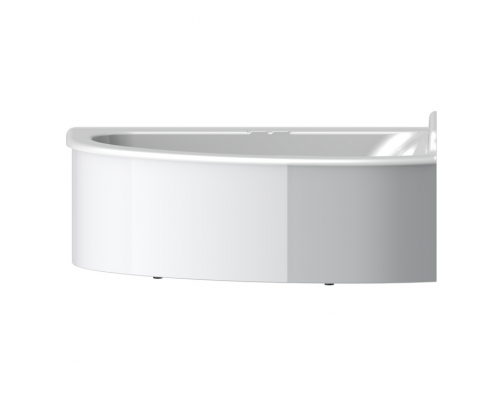 Ванна из литьевого мрамора Astra-Form Анастасия 182х125 см (правая) с ножками в комплекте