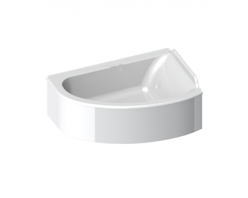 Ванна из литьевого мрамора Astra-Form Анастасия 182х125 см (правая) с ножками в комплекте