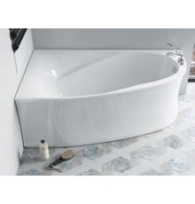 Ванна из литьевого мрамора Astra-Form Селена 170х100 см (левая) с ножками в комплекте