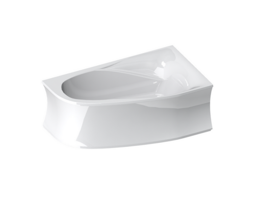 Ванна из литьевого мрамора Astra-Form Селена 170х100 см (правая) с ножками в комплекте