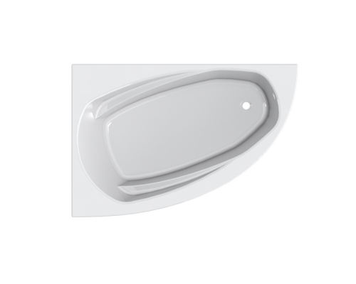 Ванна из литьевого мрамора Astra-Form Тиора 155х105 см (левая) с ножками в комплекте