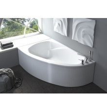 Ванна из литьевого мрамора Astra-Form Тиора 155х105 см (левая) с ножками в комплекте