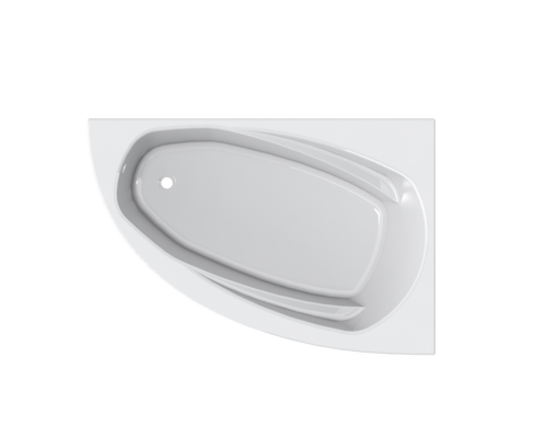 Ванна из литьевого мрамора Astra-Form Тиора 155х105 см (правая) с ножками в комплекте