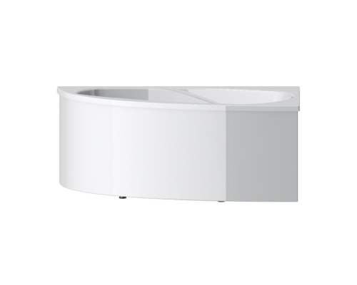 Ванна из литьевого мрамора Astra-Form Тиора 155х105 см (правая) с ножками в комплекте