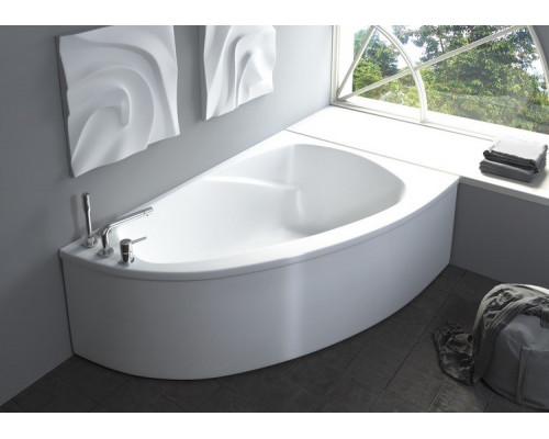 Ванна из литьевого мрамора Astra-Form Тиора 155х105 см (правая) с ножками в комплекте