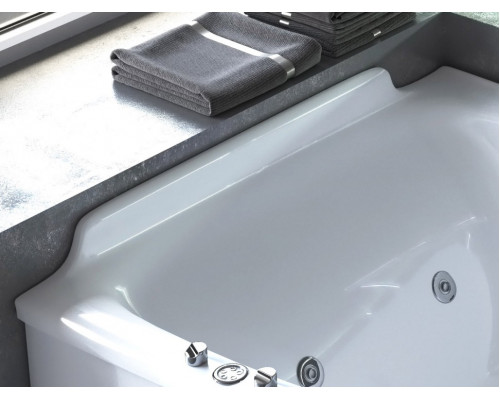 Ванна из литьевого мрамора Astra-Form Анастасия 182х125 см (левая) с ножками в комплекте